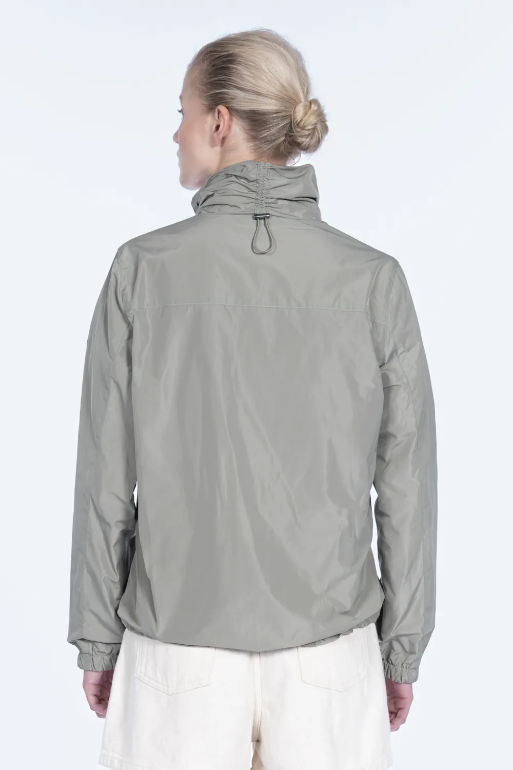 Wendejacke mit Raffkragen Shape-Memory