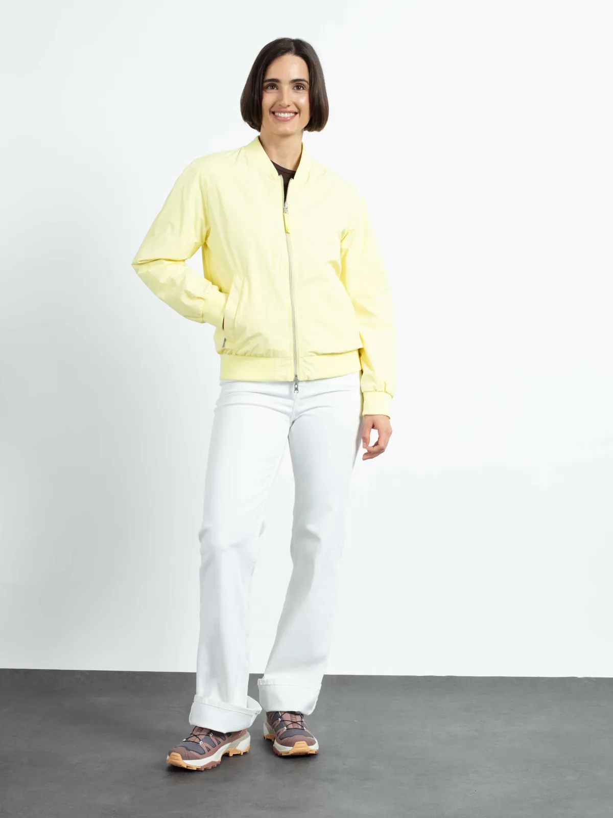 Wende-Bomber Soft-Peach NOS.Farben:510+652