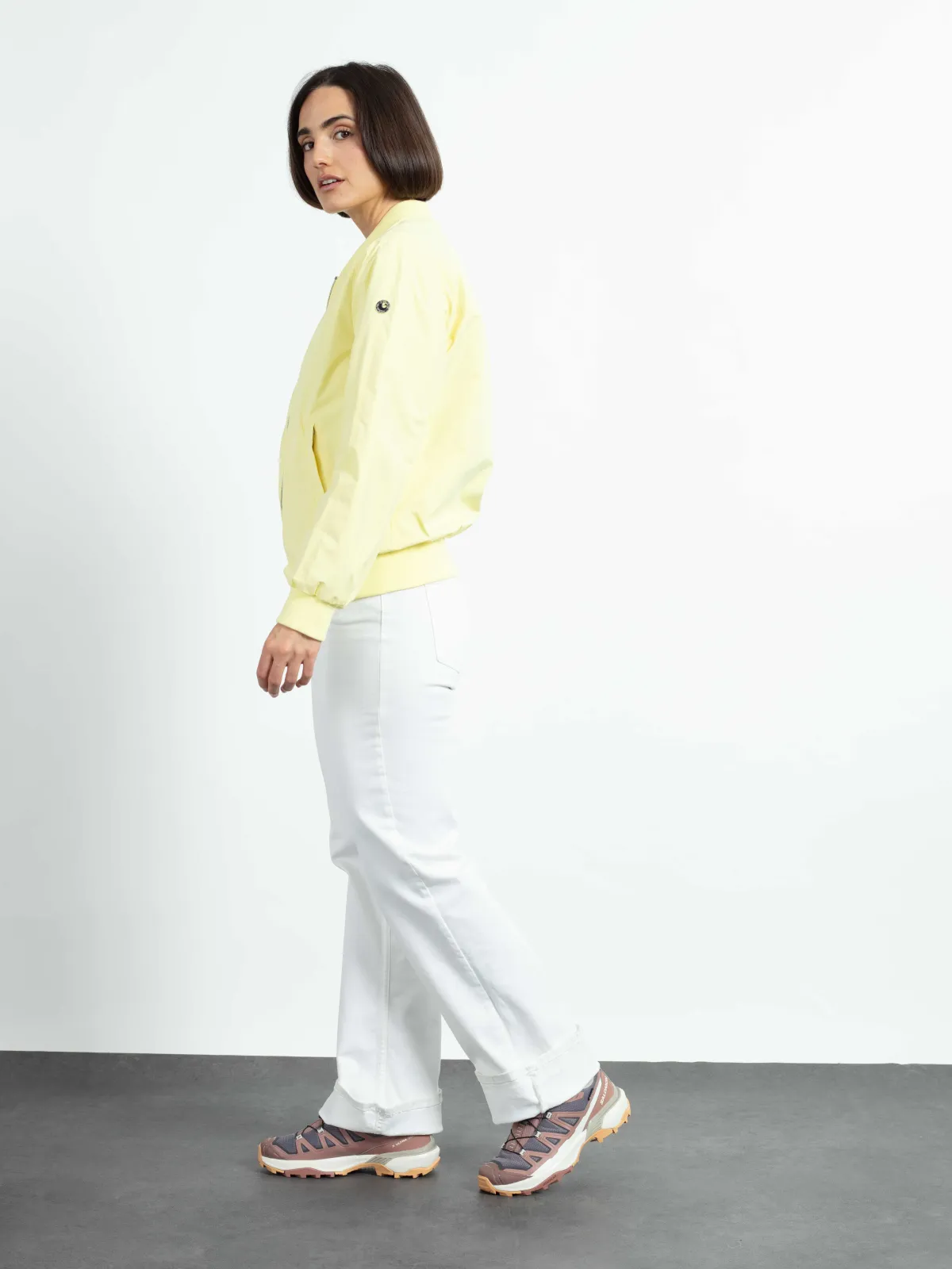 Wende-Bomber Soft-Peach NOS.Farben:510+652