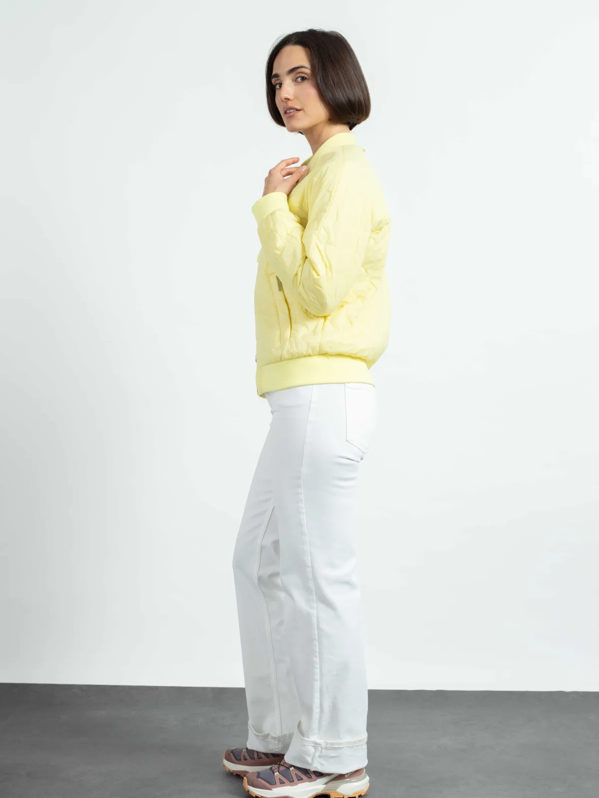 Wende-Bomber Soft-Peach NOS.Farben:510+652