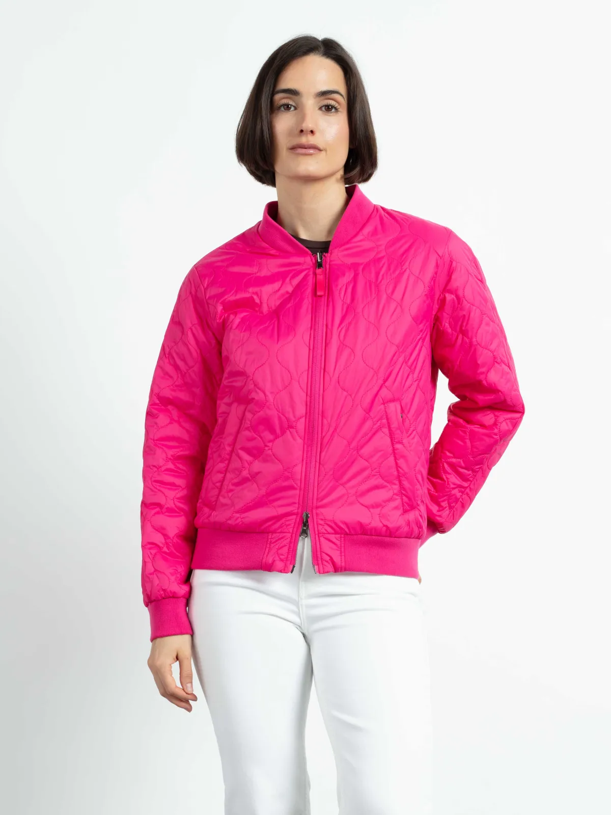 Wende-Bomber Soft-Peach NOS.Farben:510+652