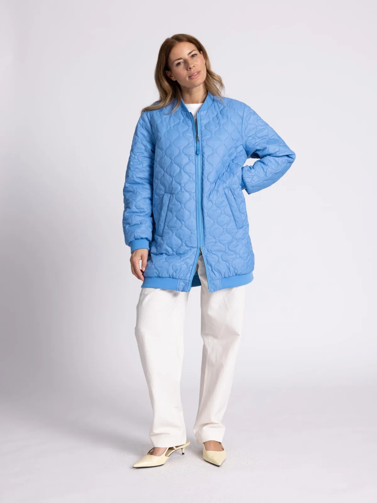 Wende-Longbomber Soft-Peach NOS-Farben:190+652