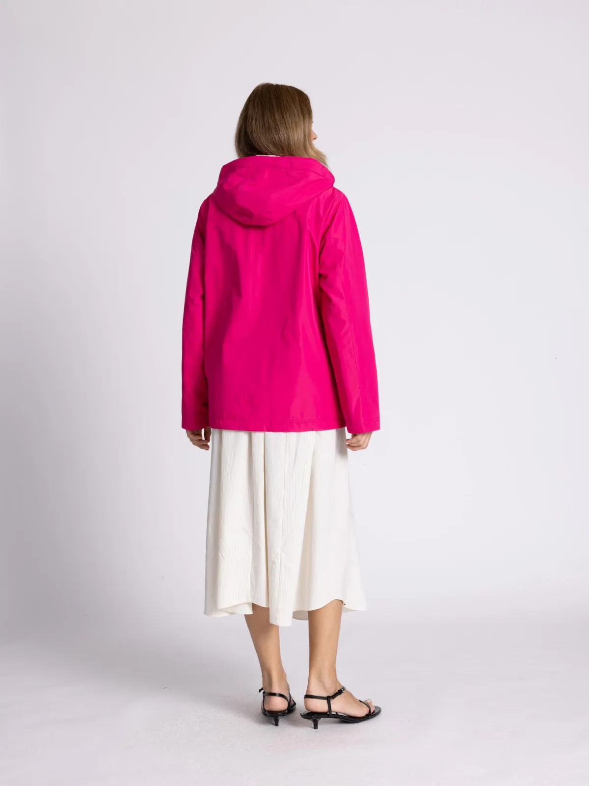 Wende-Jacke Kapuze abnehmbar Soft-Peach NOS-Farben:190+652