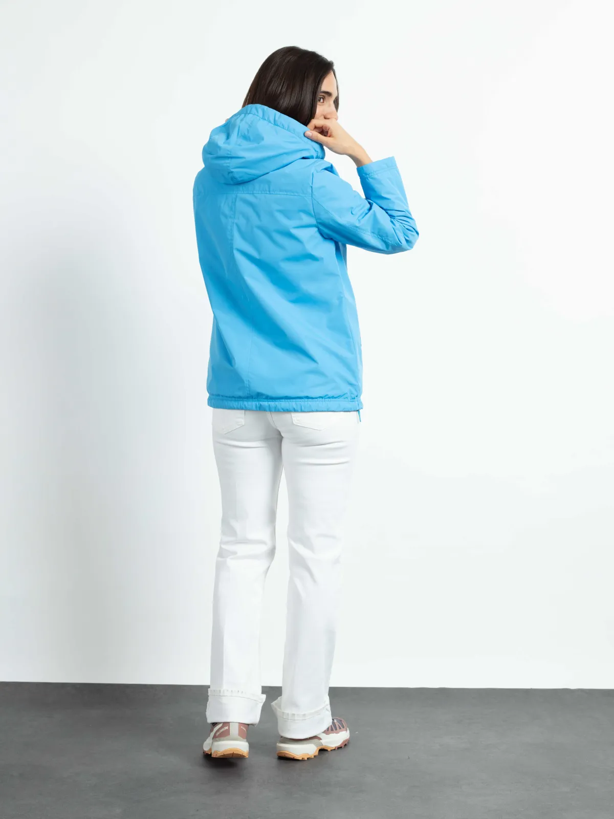 Wende-Jacke Kapuze abnehmbar Soft-Peach NOS-Farben:190+652