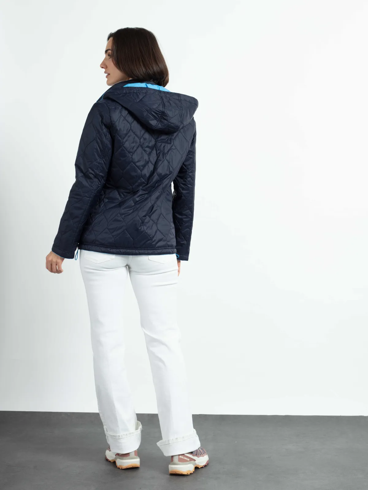 Wende-Jacke Kapuze abnehmbar Soft-Peach NOS-Farben:190+652