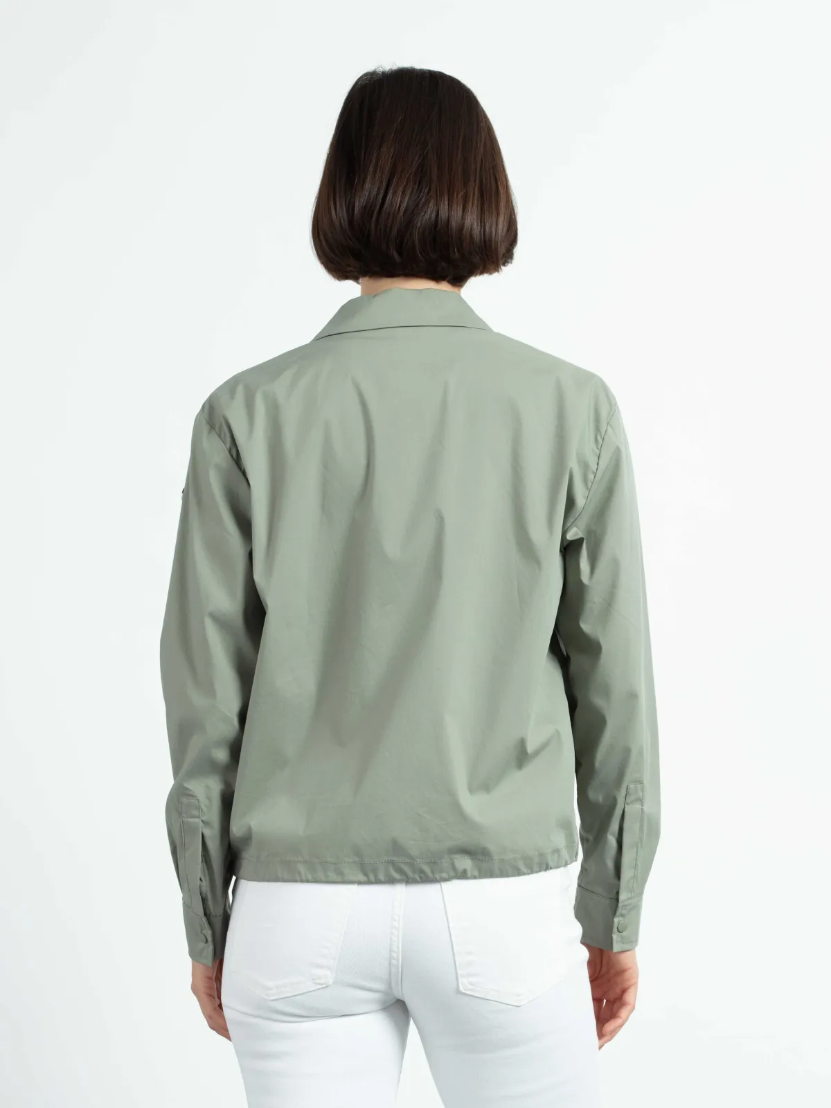 Blusenjacke Cotton light - Damenjacke in Schilf