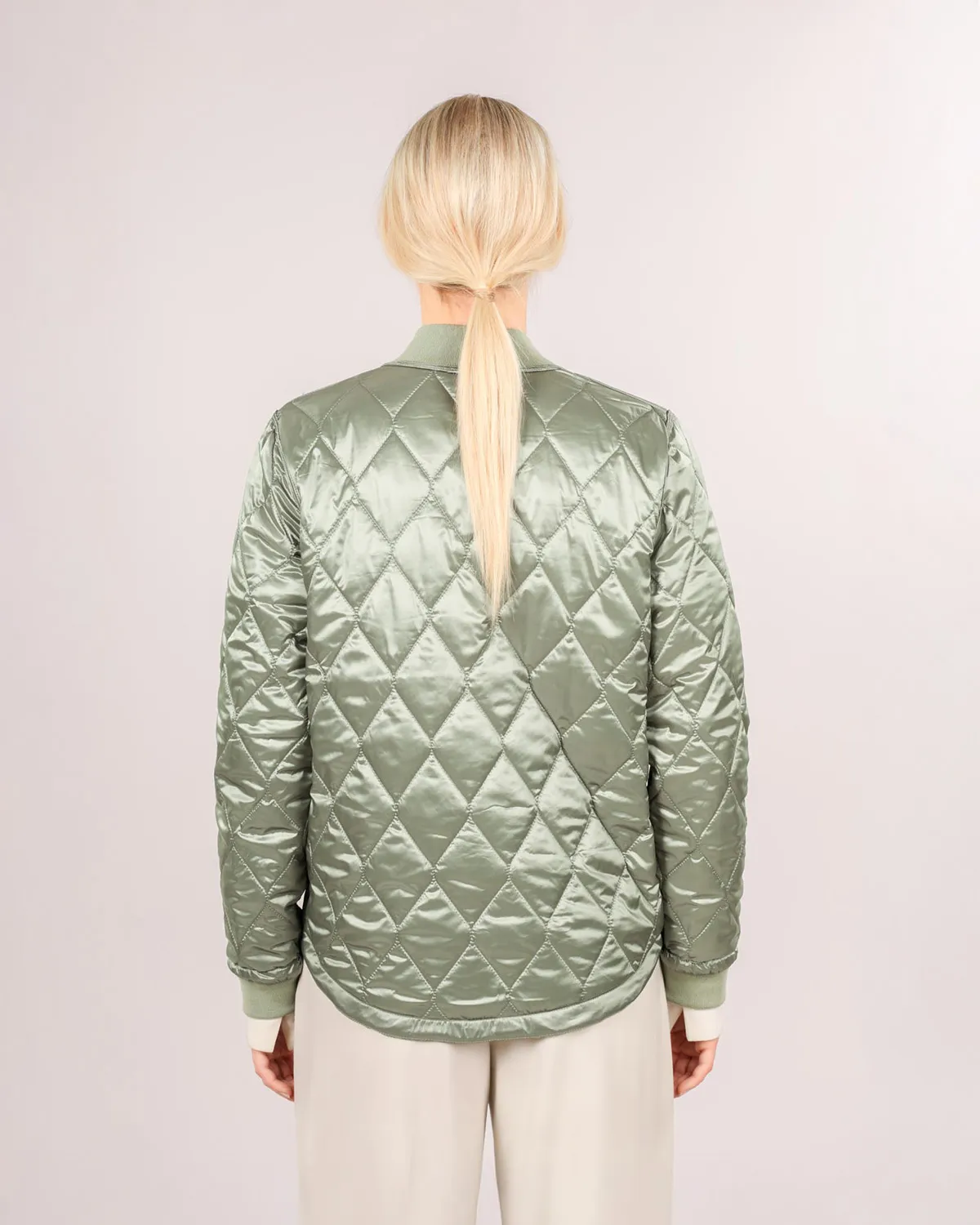 Wende-Bomber Diamond Print