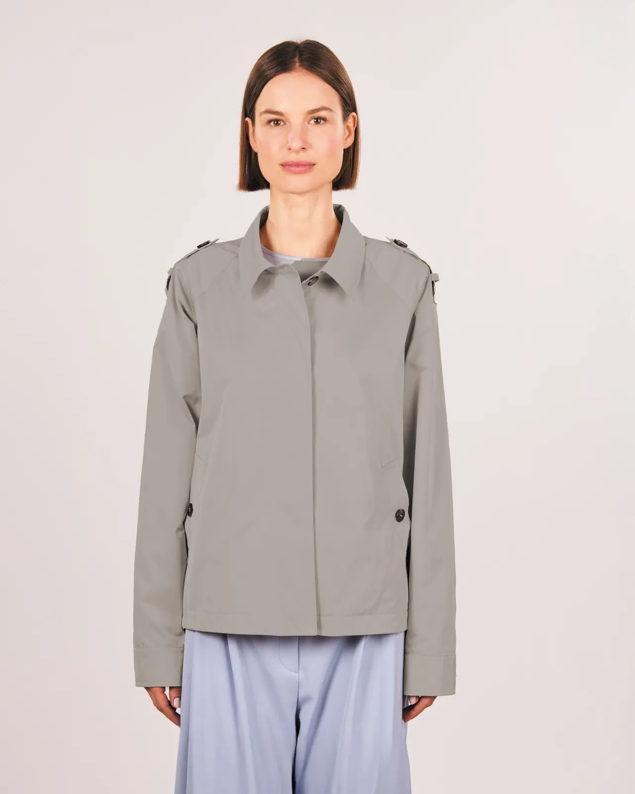 WEGA Green Goose - Kurz-Trenchcoat in Grün