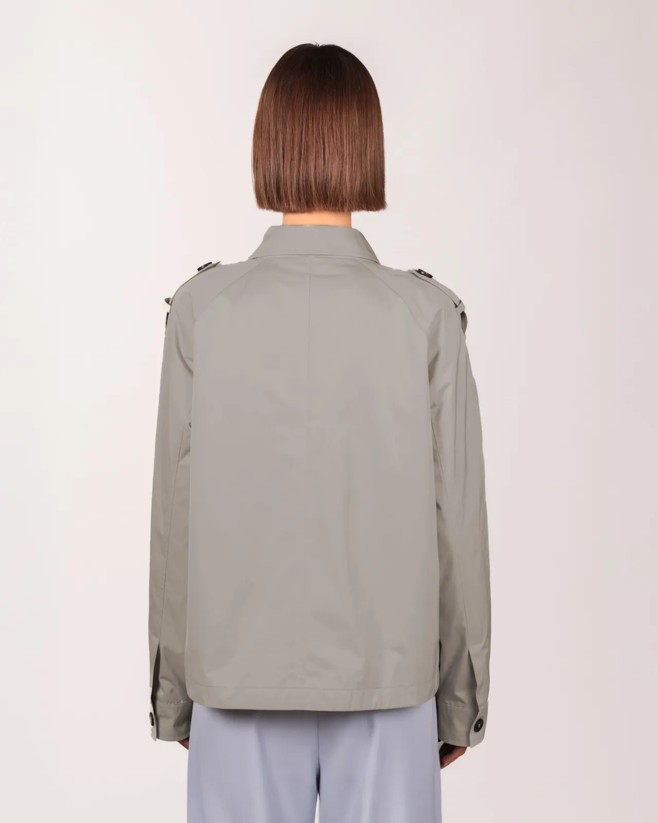 WEGA Green Goose - Kurz-Trenchcoat in Grün