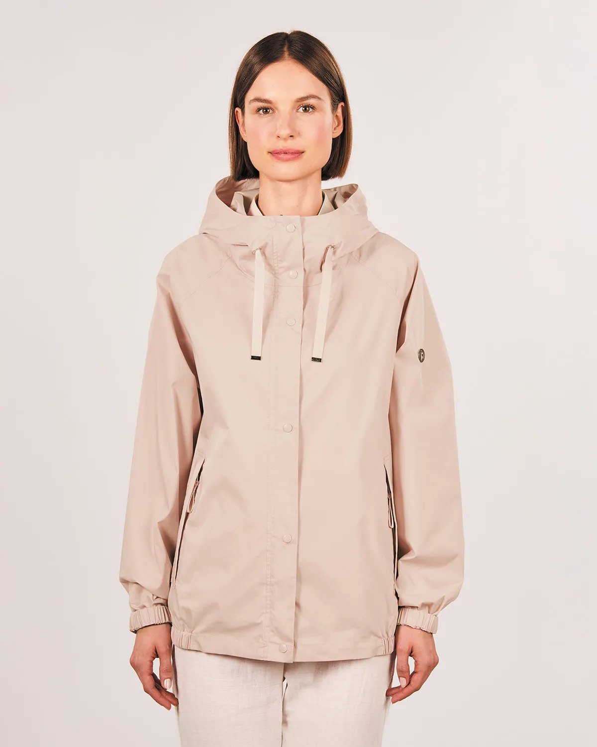 Hoodyjacke oversized Cotton light - Kapuzenjacke für Damen