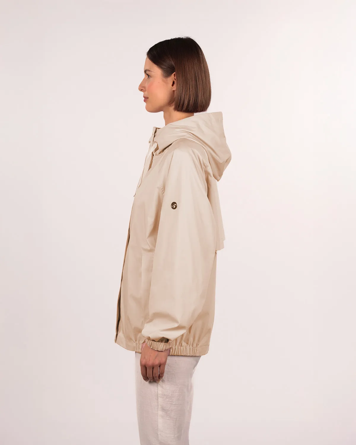 Hoodyjacke oversized Cotton light - Kapuzenjacke für Damen