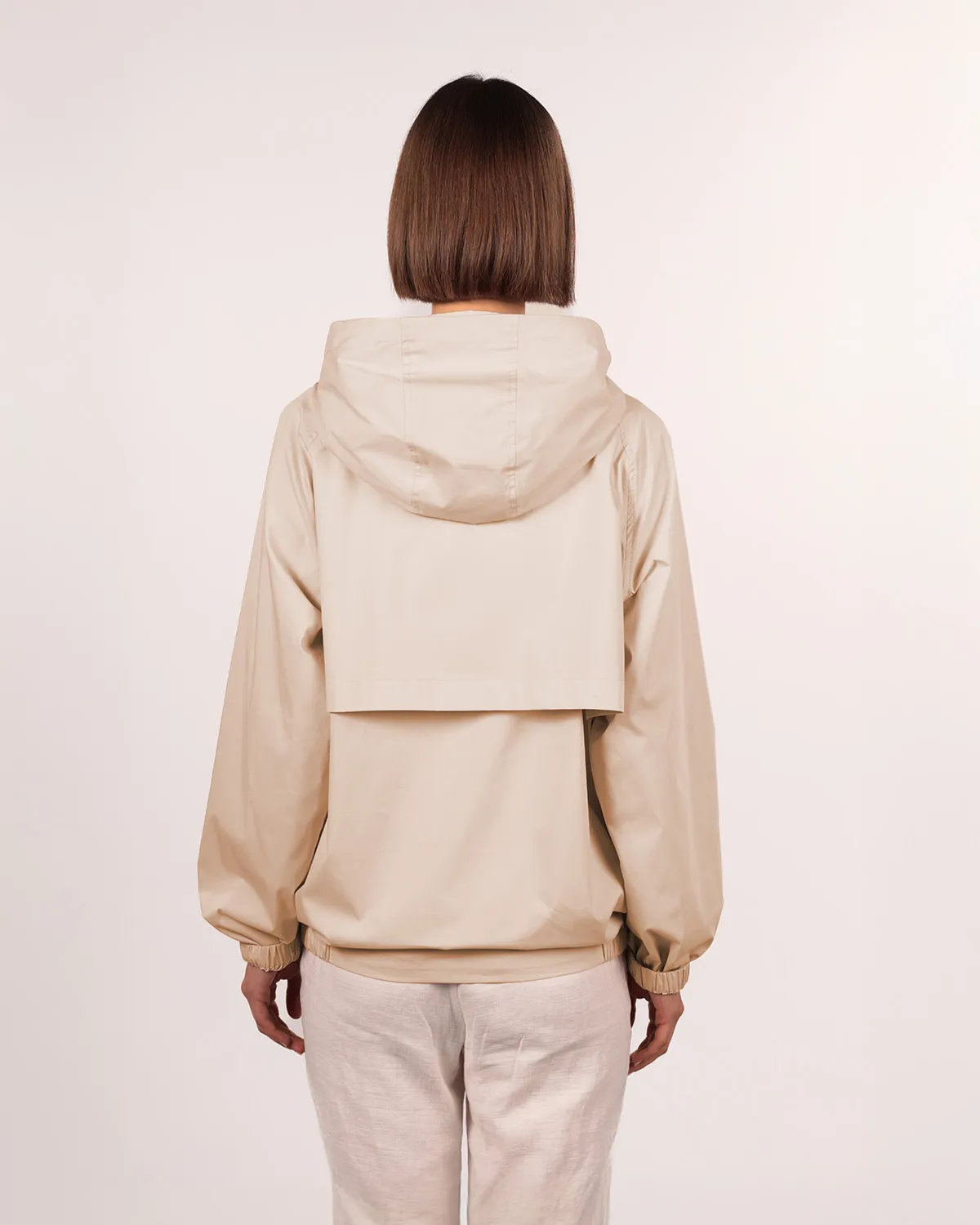 Hoodyjacke oversized Cotton light - Kapuzenjacke für Damen