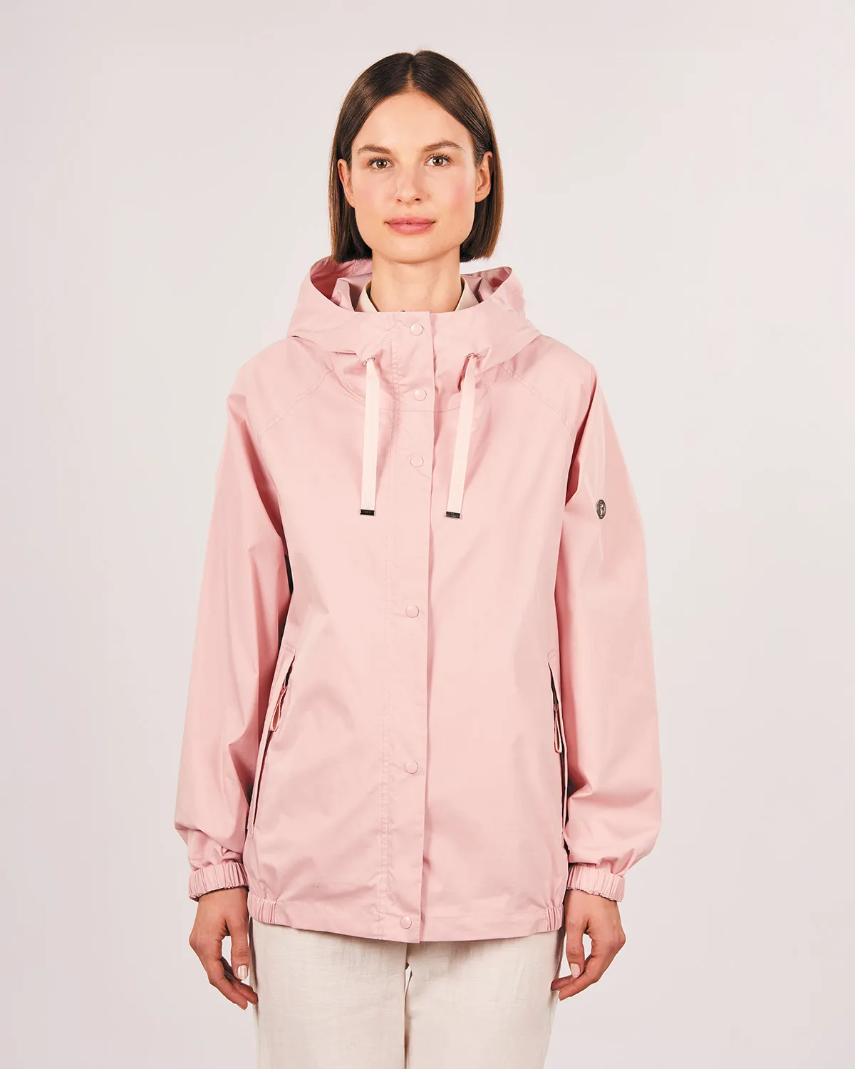 Hoodyjacke oversized Cotton light - Stilvolle Kapuzenjacke für Damen