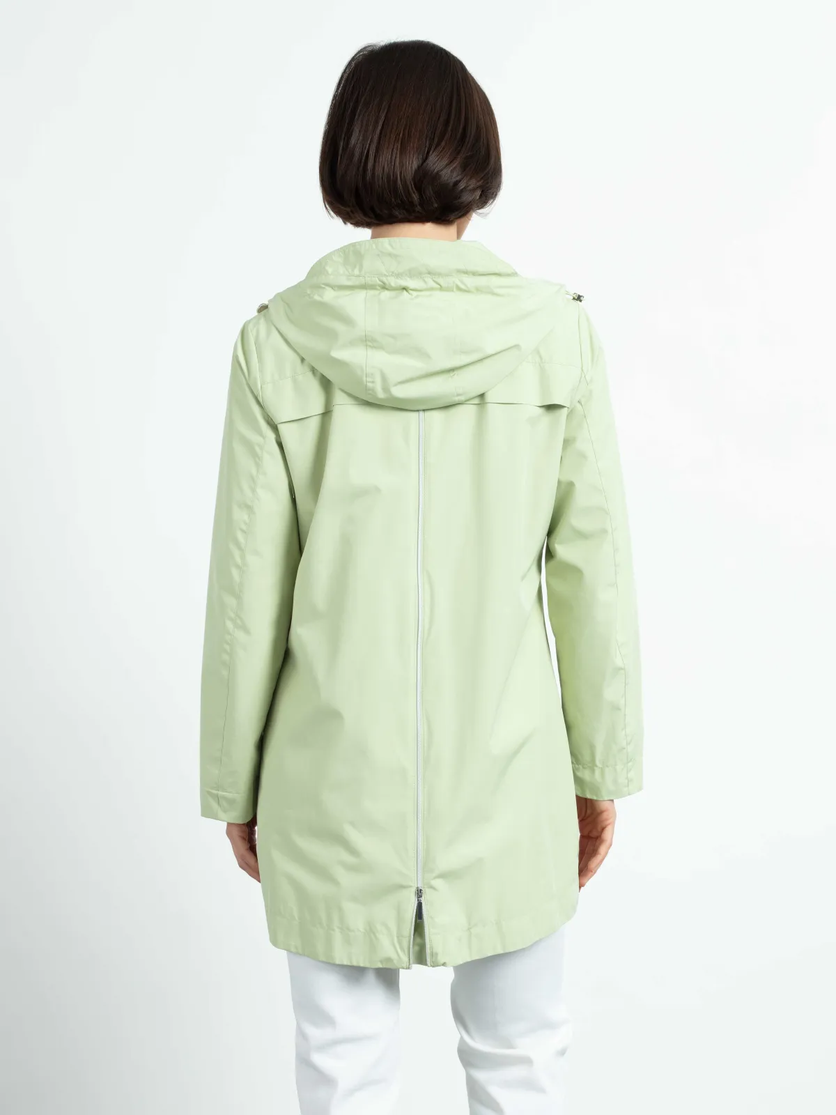 Mantel mit RT-Falte gezippt Function light