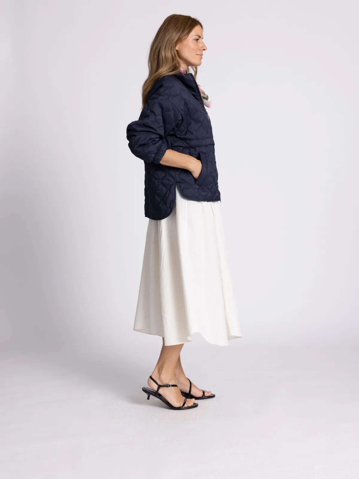 Jacke Wellenstepp Shiny Ripstop