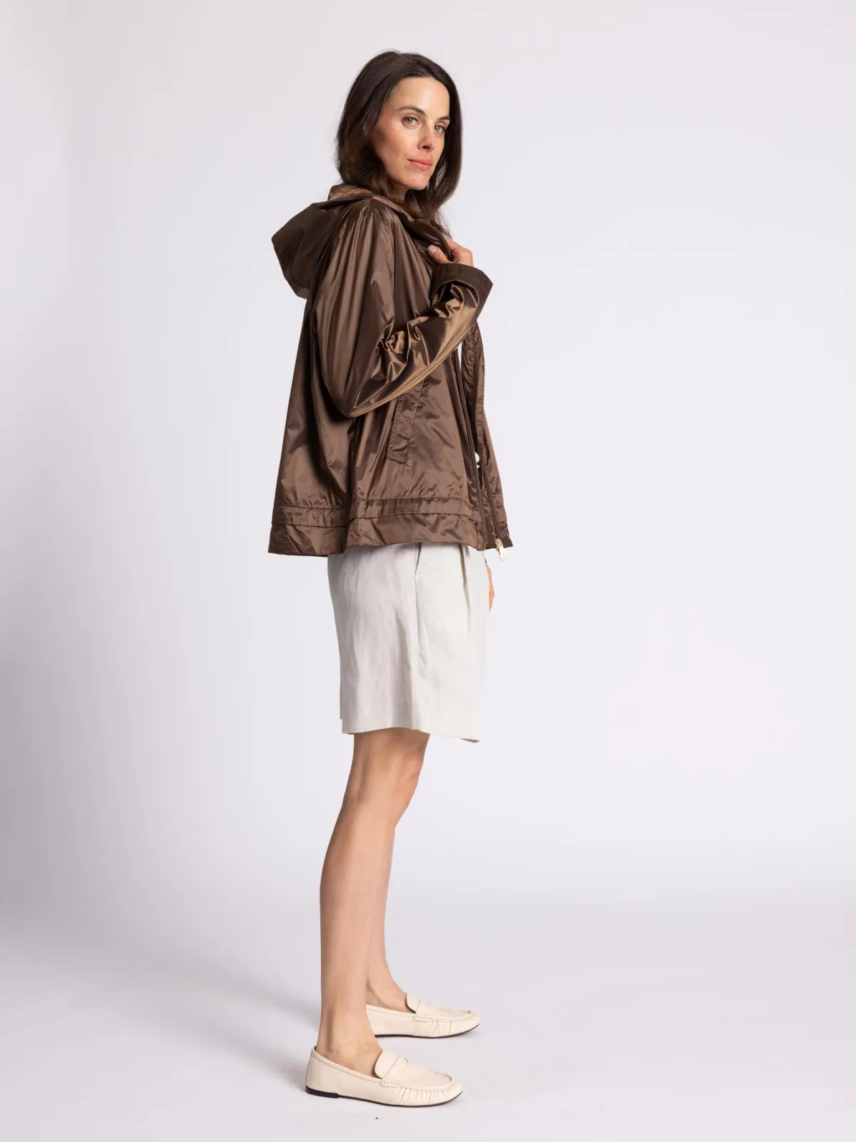 Bomberjacke Satin light