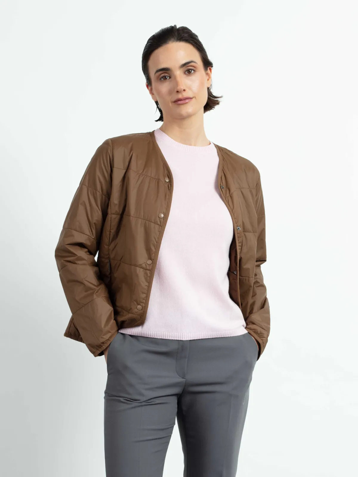 Jacke kragenlos Easy Soft Price