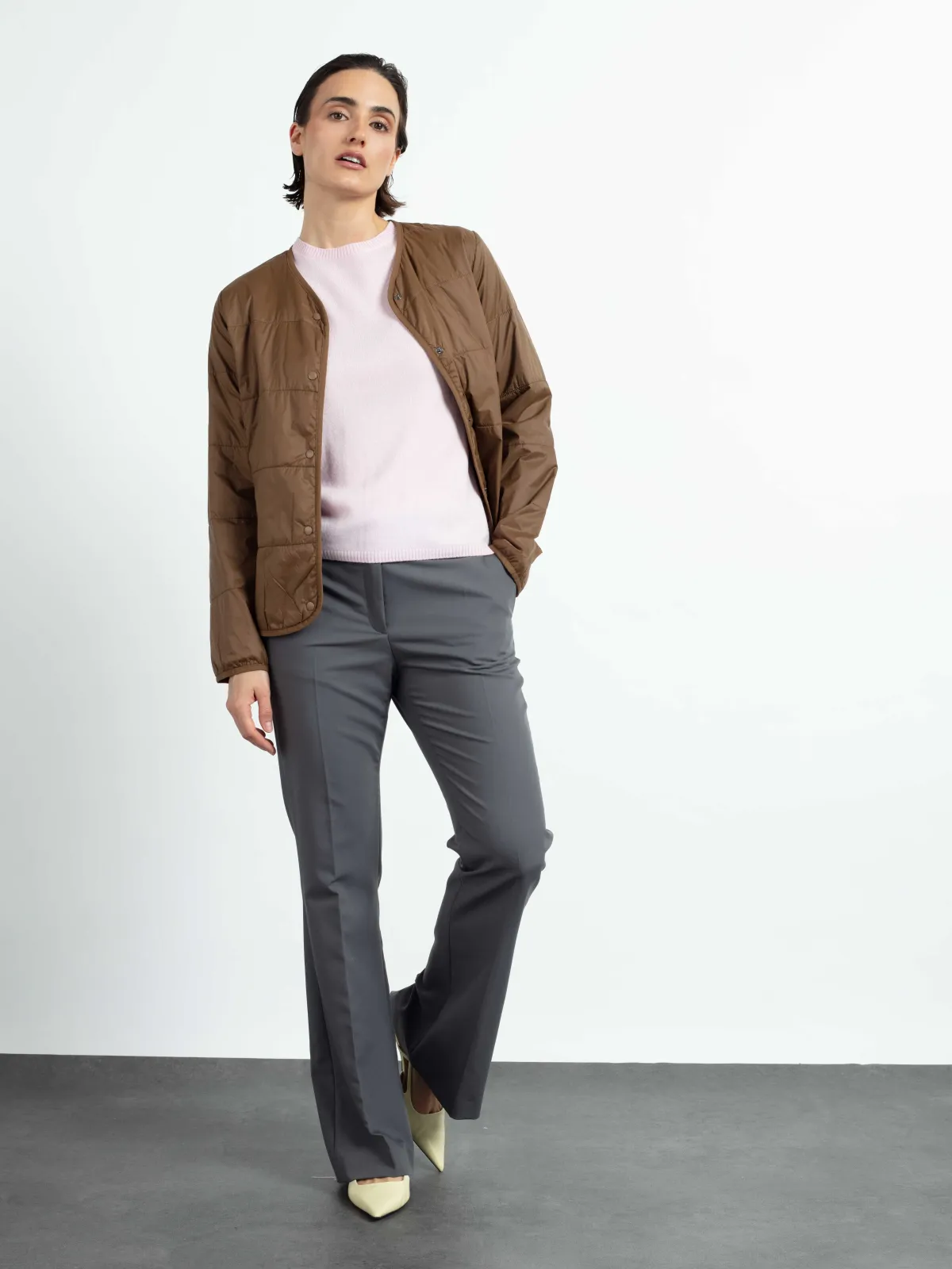 Jacke kragenlos Easy Soft Price