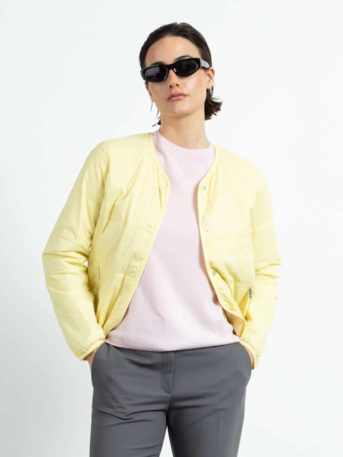 Jacke kragenlos Easy Soft Price