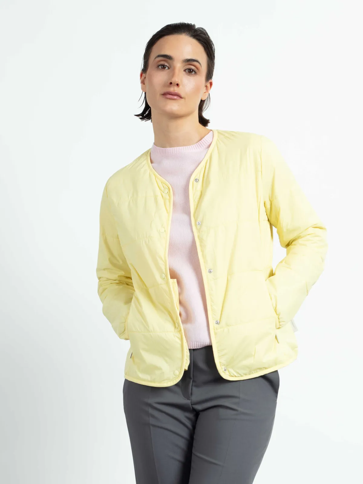 Jacke kragenlos Easy Soft Price