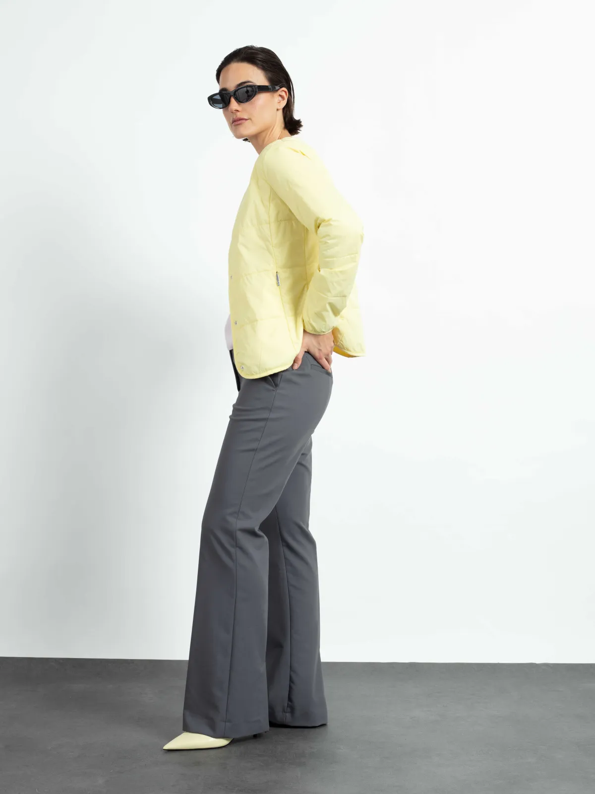 Jacke kragenlos Easy Soft Price