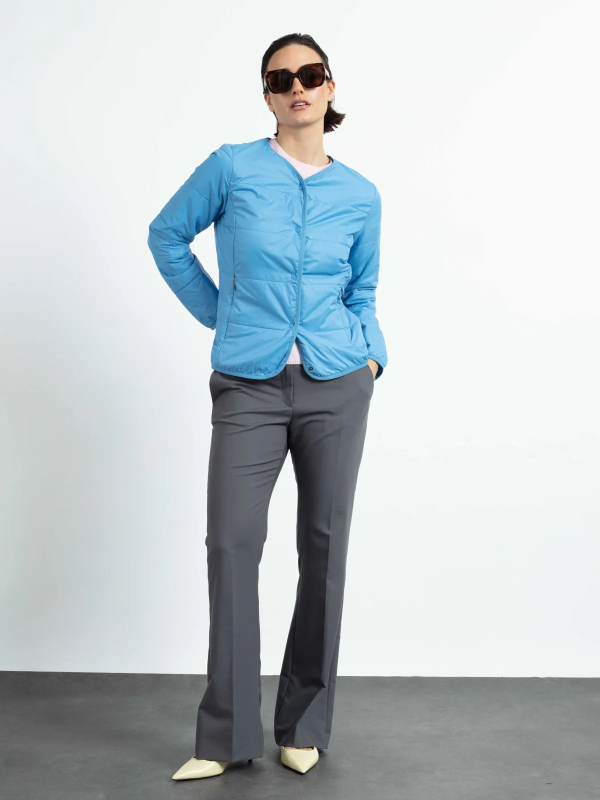 Jacke kragenlos Easy Soft Price