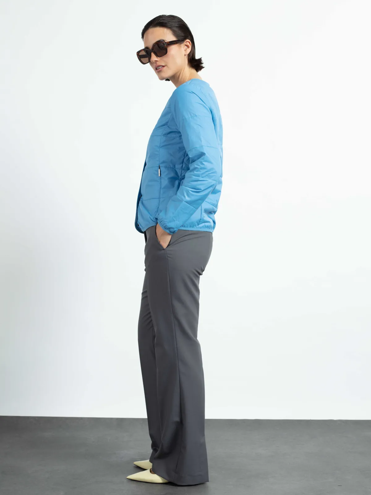 Jacke kragenlos Easy Soft Price