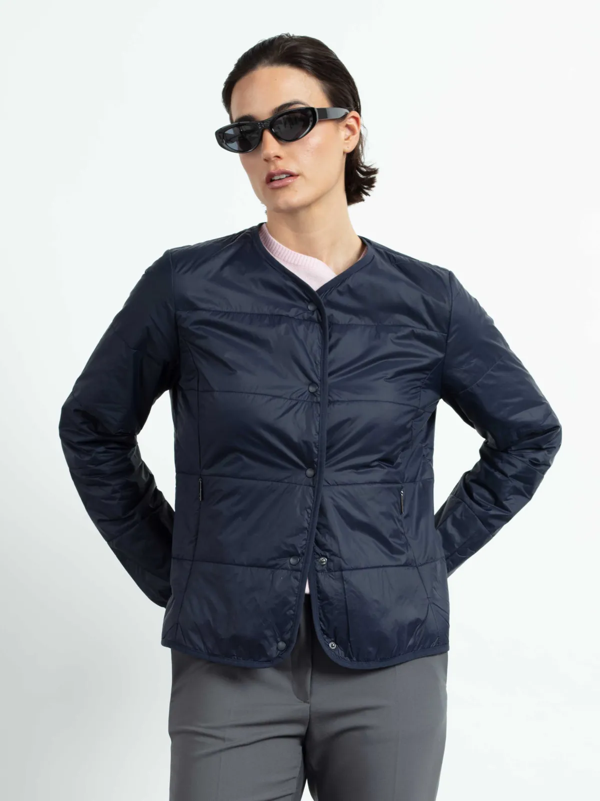 Jacke kragenlos Easy Soft Price