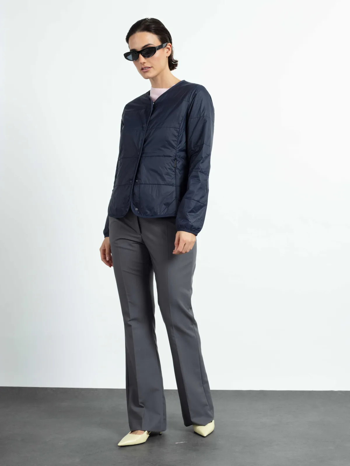 Jacke kragenlos Easy Soft Price