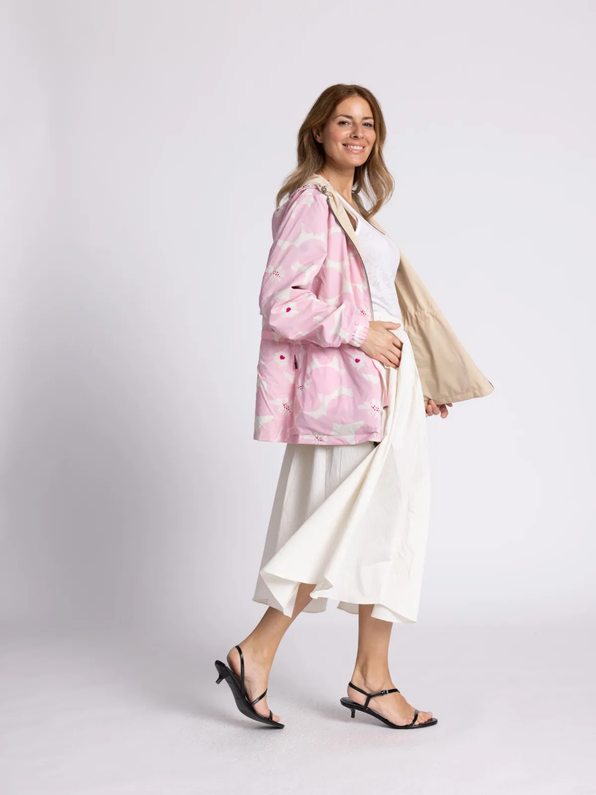 Wendejacke Flowerprint Functional Memory