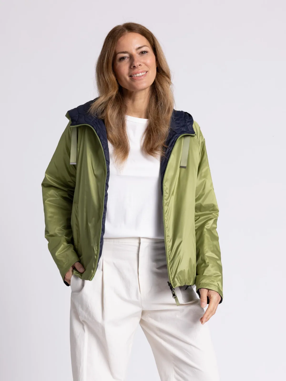 Wendejacke Satin light
