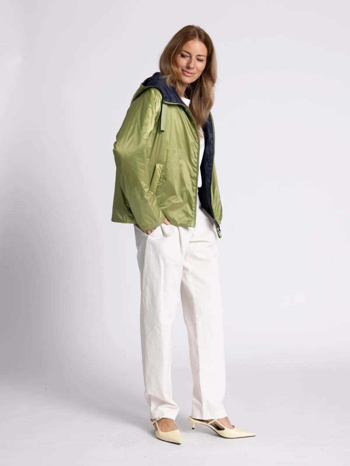 Wendejacke Satin light