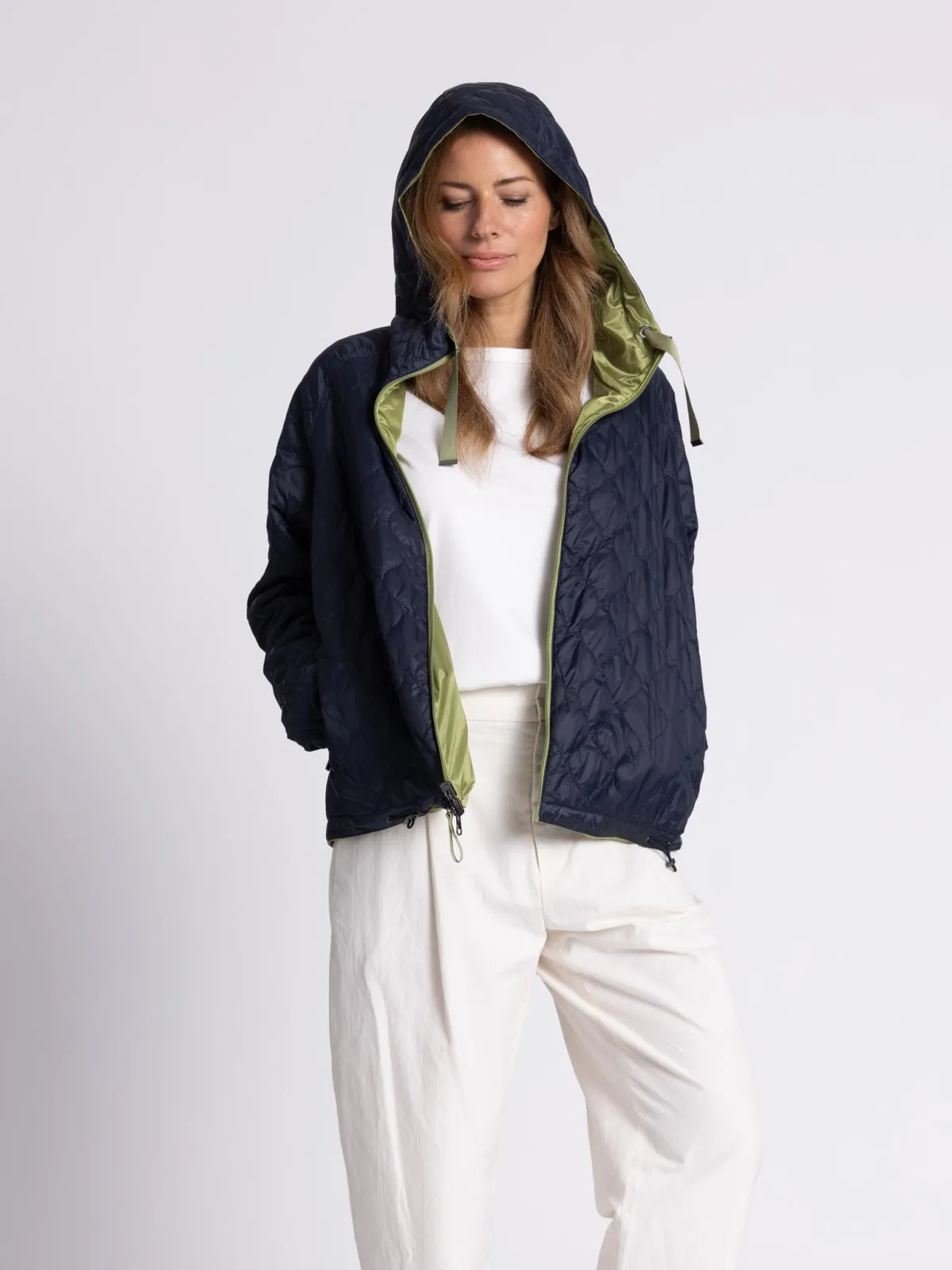 Wendejacke Satin light