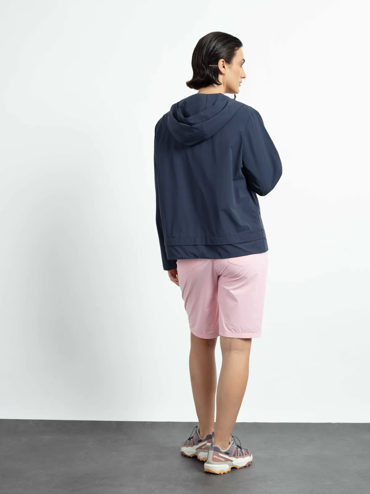 WEGA Green Goose Damenjacke mit verschweißten Nähten Anniversary Rain - Vegane Regenjacke in Navy