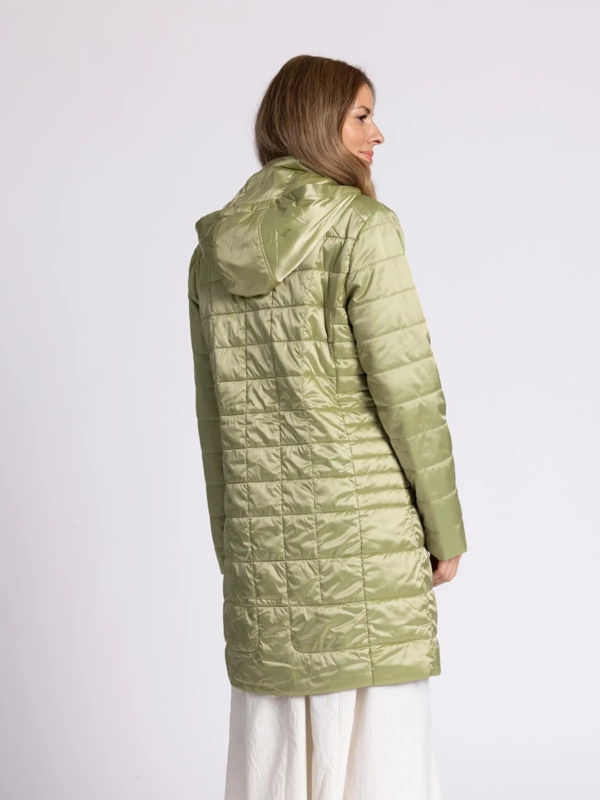 Mantel Rautenstepp Two Tone recycled