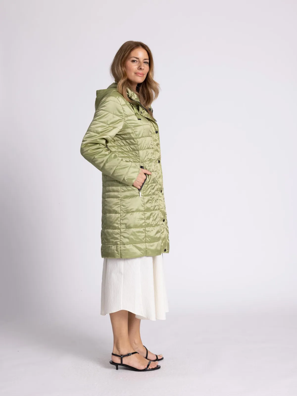 Mantel Rautenstepp Two Tone recycled