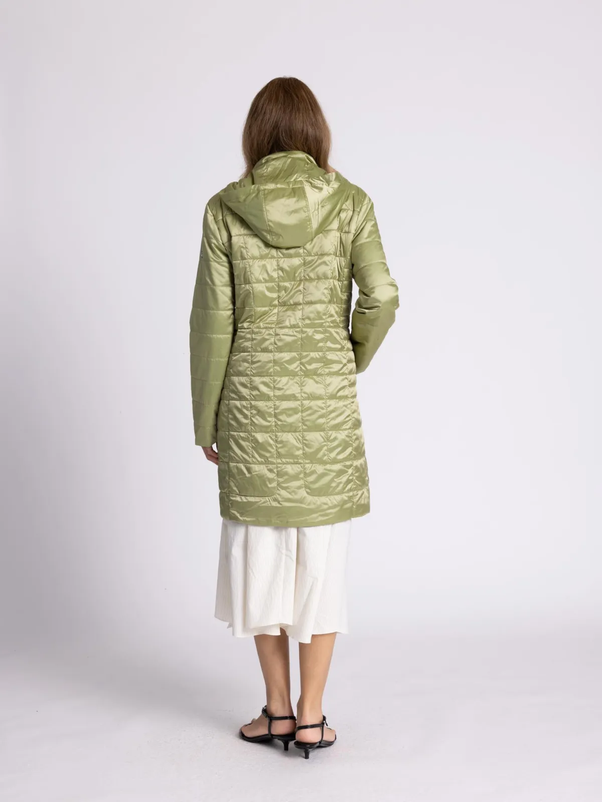 Mantel Rautenstepp Two Tone recycled