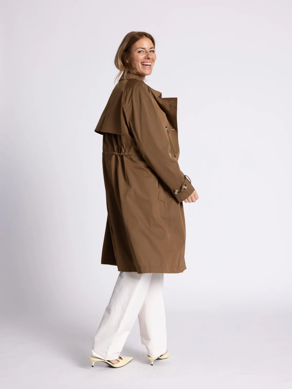 Trenchcoat mit Tunnelzug Functional Memory