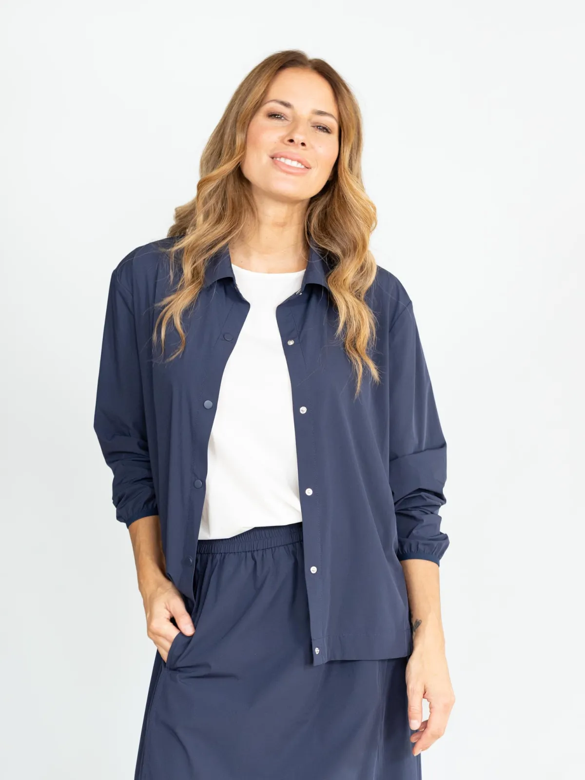 Bluse langarm Anti UV