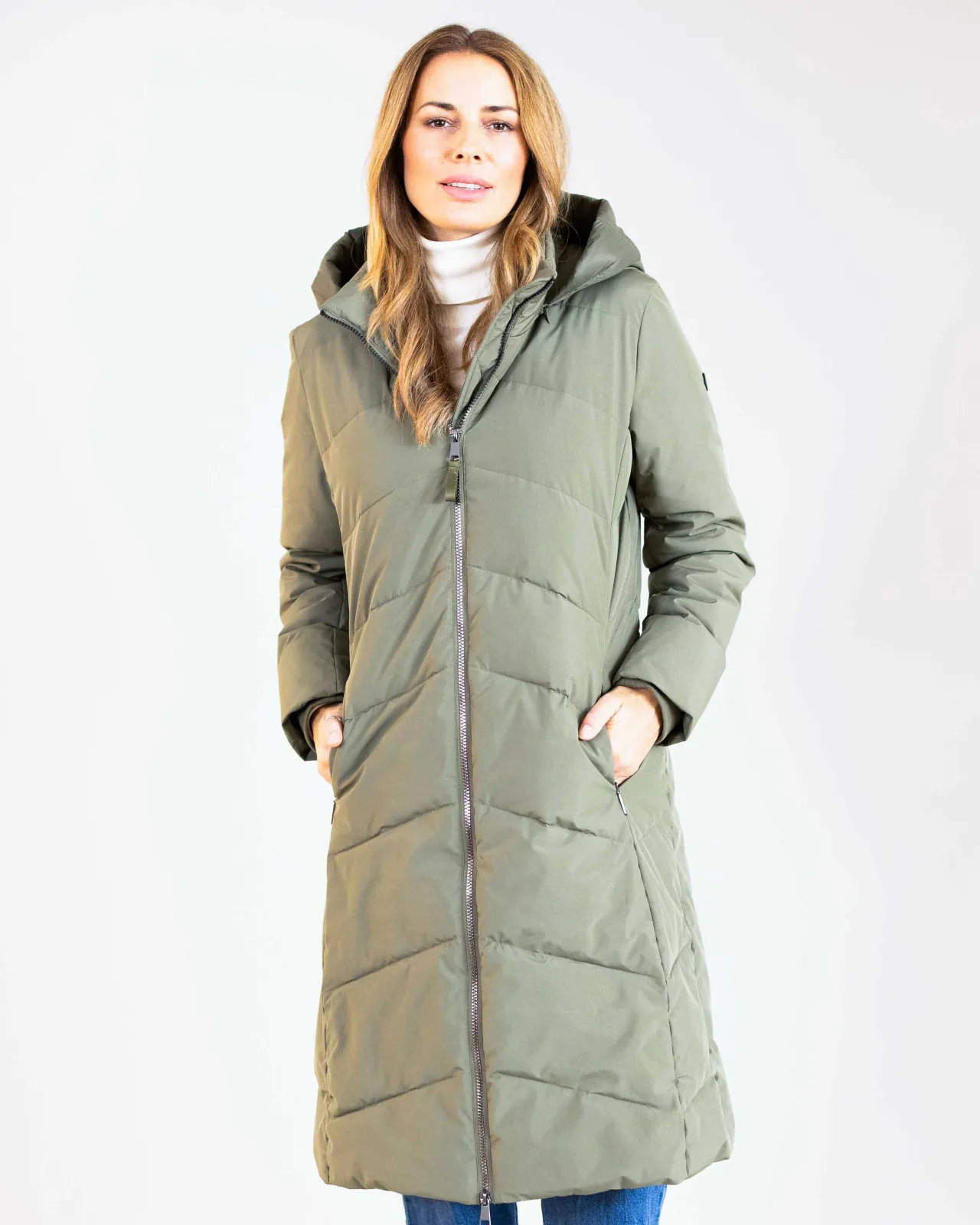 WEGA Green Goose Hybrid-Mantel Wintermantel COURANELLA