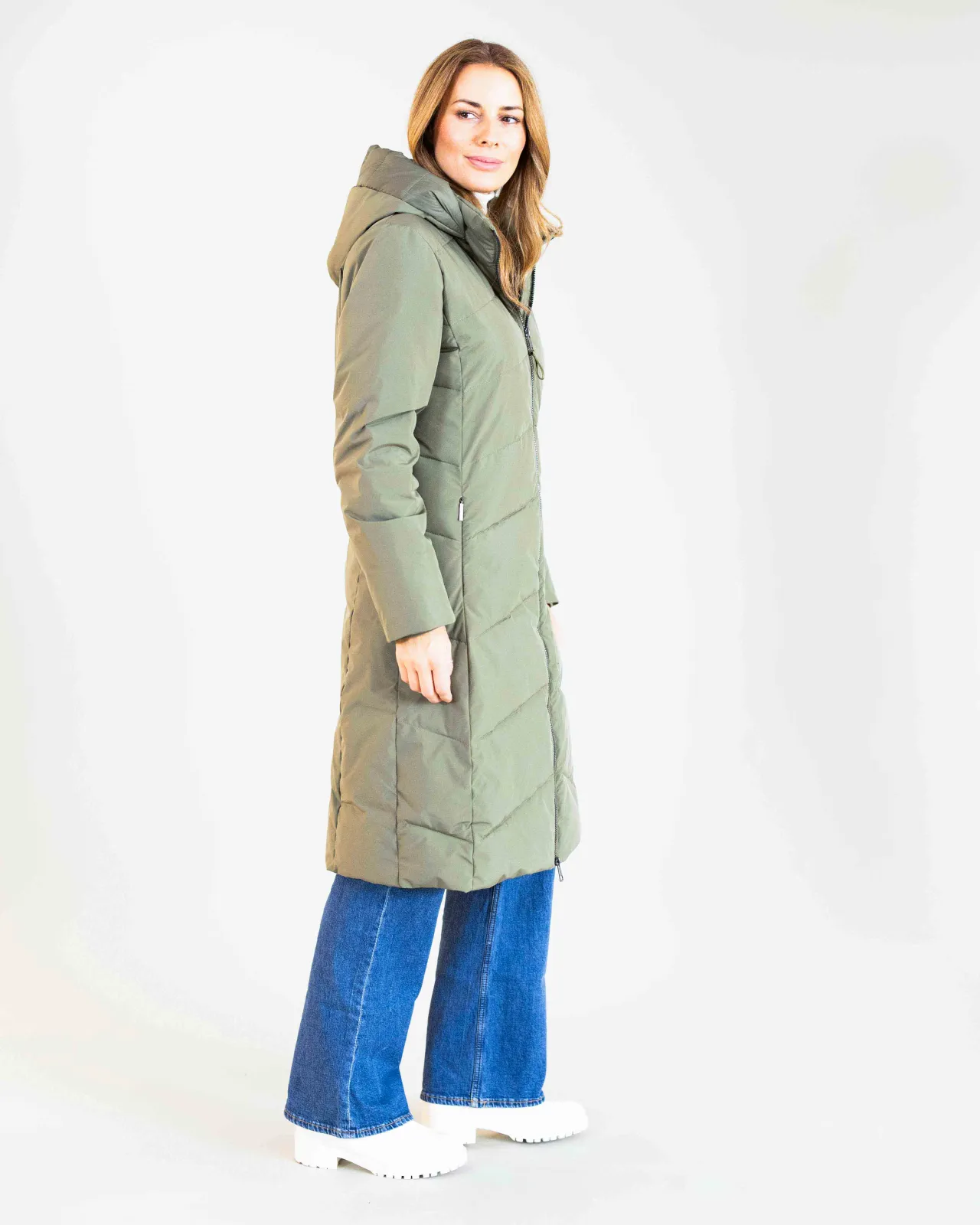 WEGA Green Goose Hybrid-Mantel Wintermantel COURANELLA