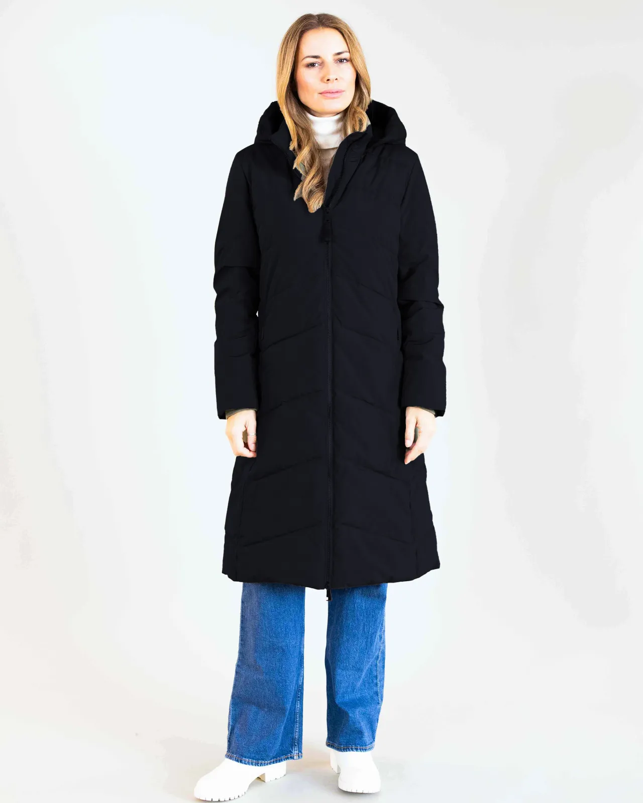 WEGA Green Goose Hybrid-Mantel Wintermantel COURANELLA