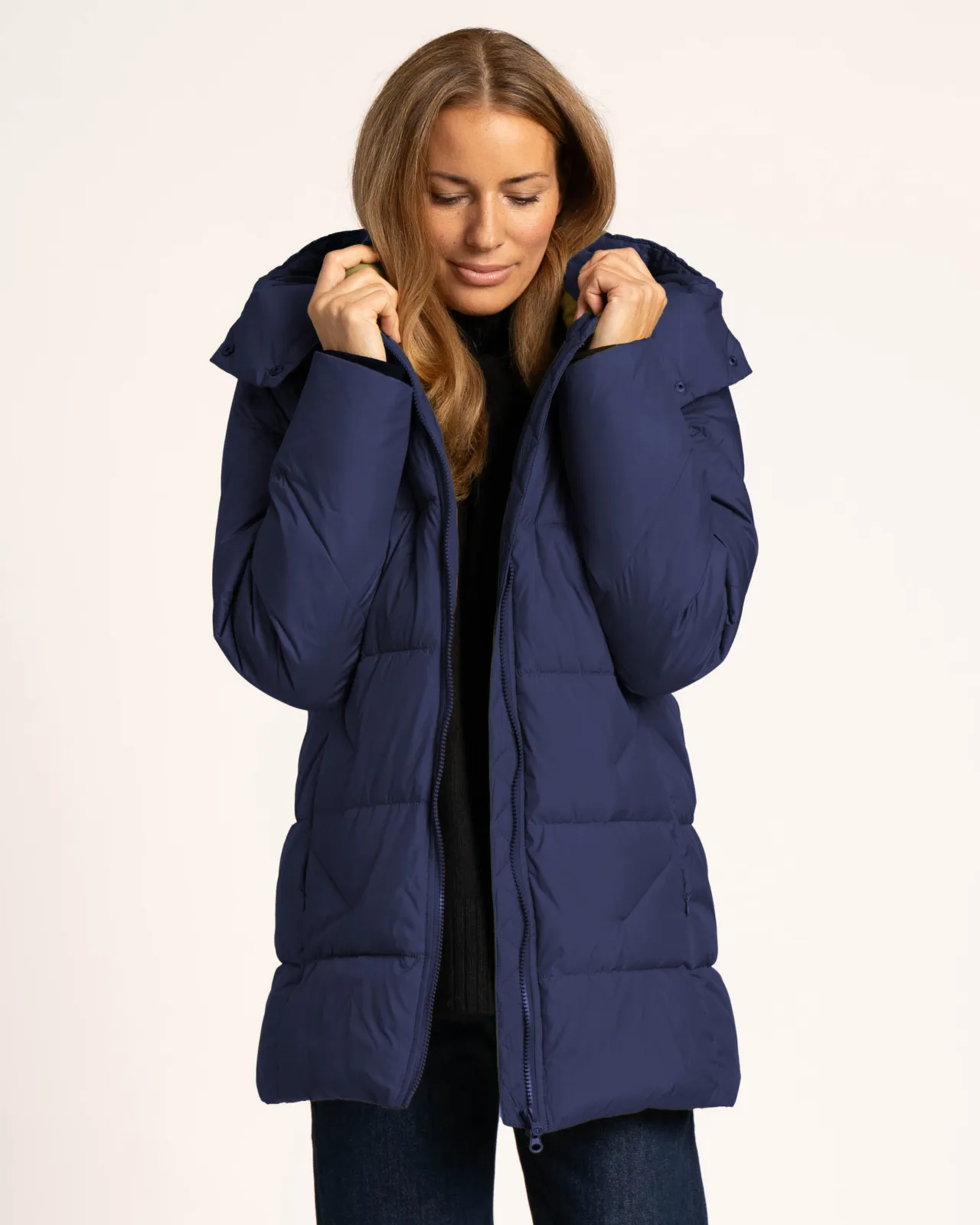 WEGA Green Goose Puffermantel Wintermantel CALISTEA