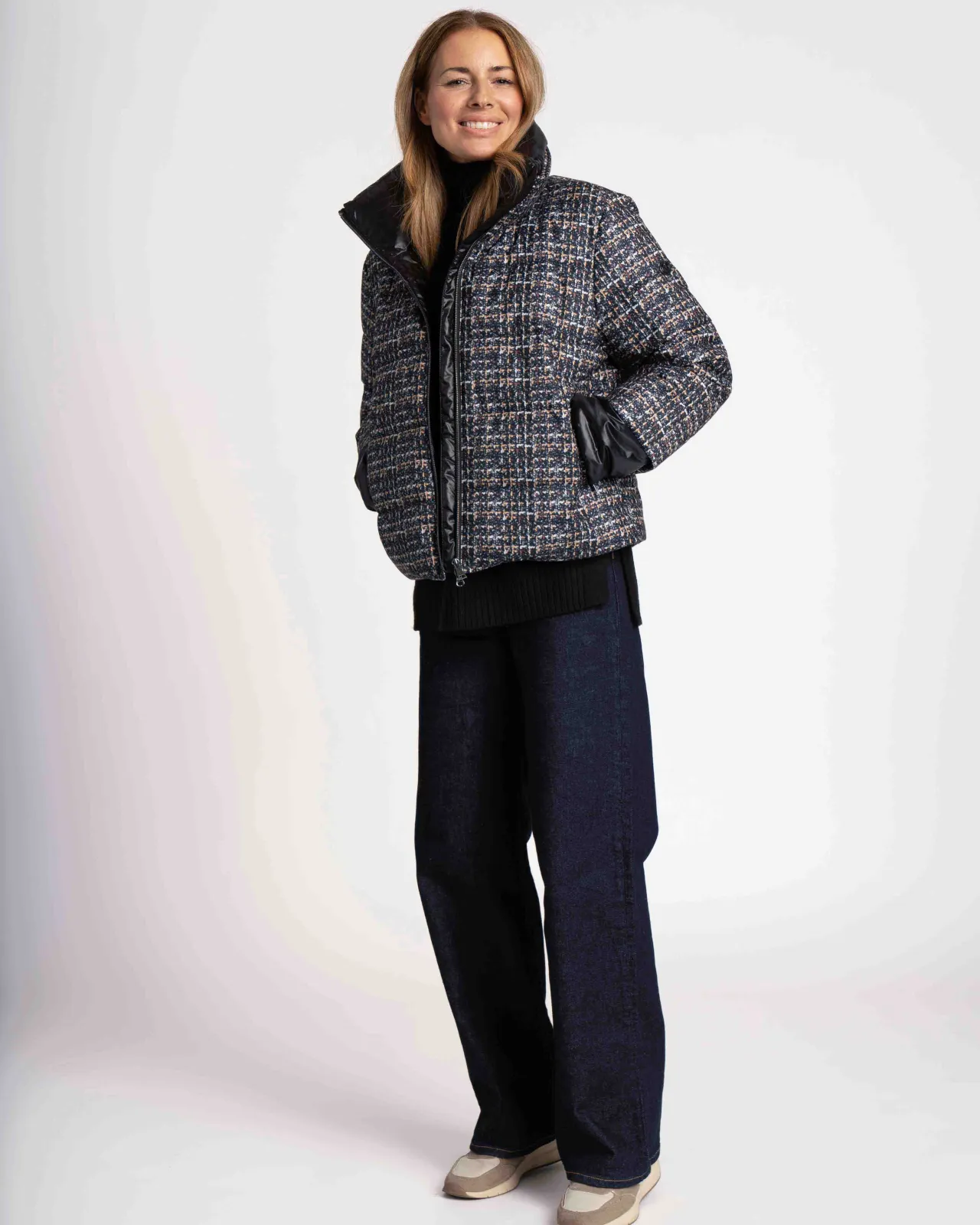 WEGA Green Goose Hybrid-Pufferjacke SELESTINA