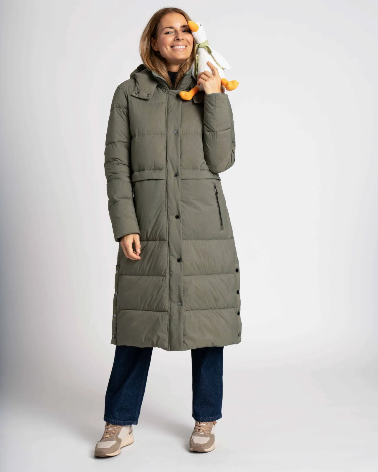WEGA Green Goose Puffermantel CALYTHERA