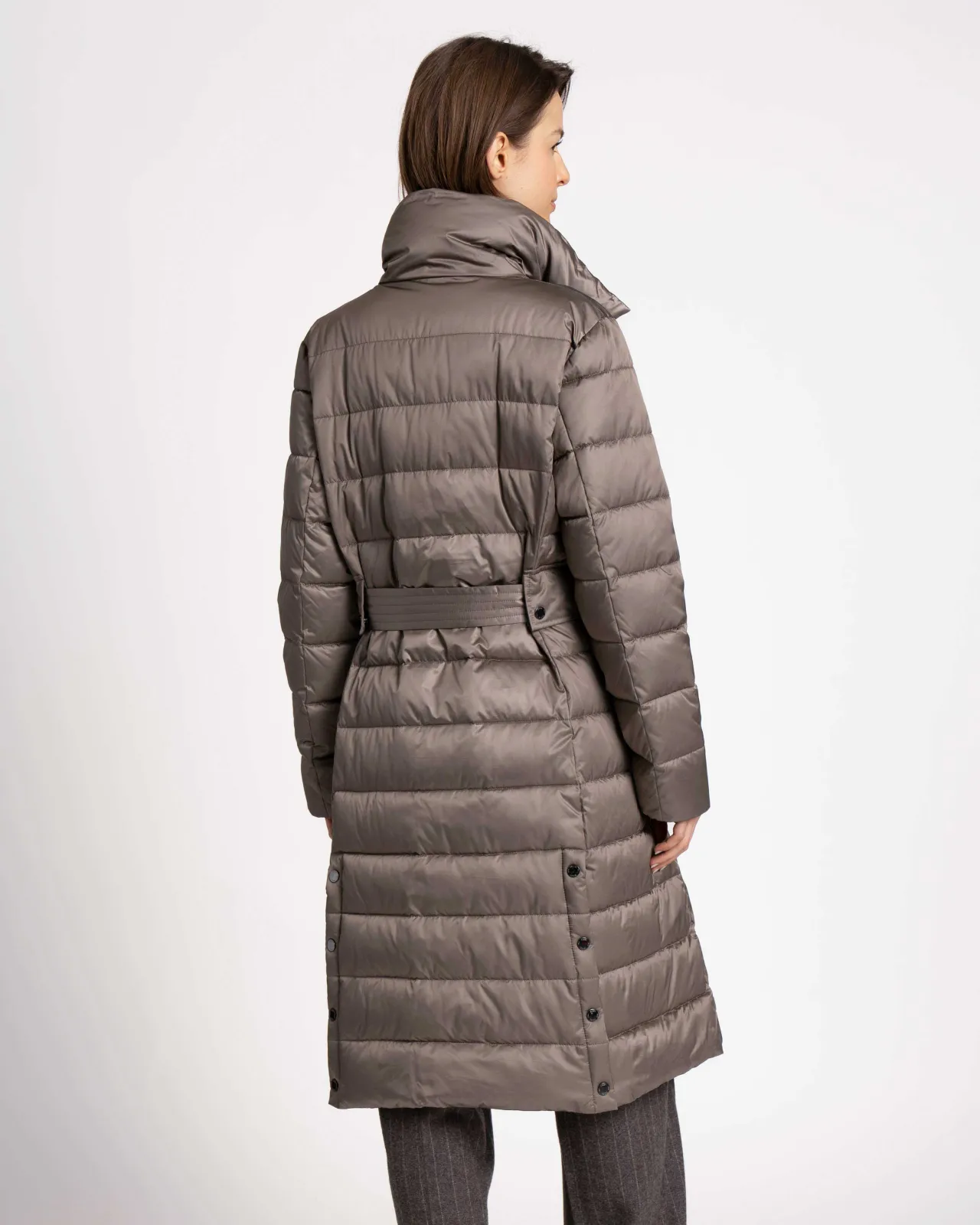 WEGA Green Goose Steppmantel MELENARA – Tailliert mit Gürtel