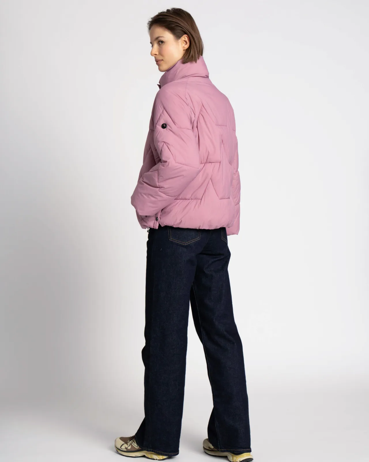 WEGA Green Goose Pufferjacke Zackenstepp MIRAZYEL