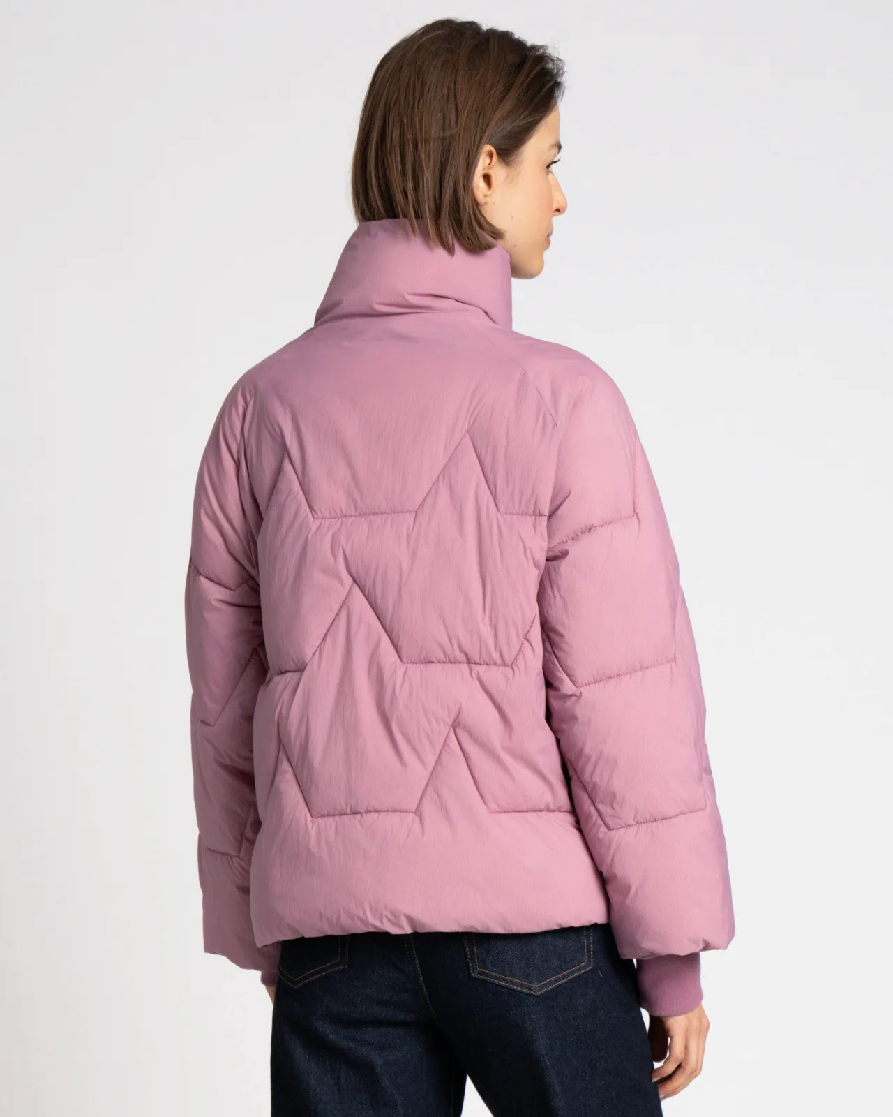 WEGA Green Goose Pufferjacke Zackenstepp MIRAZYEL