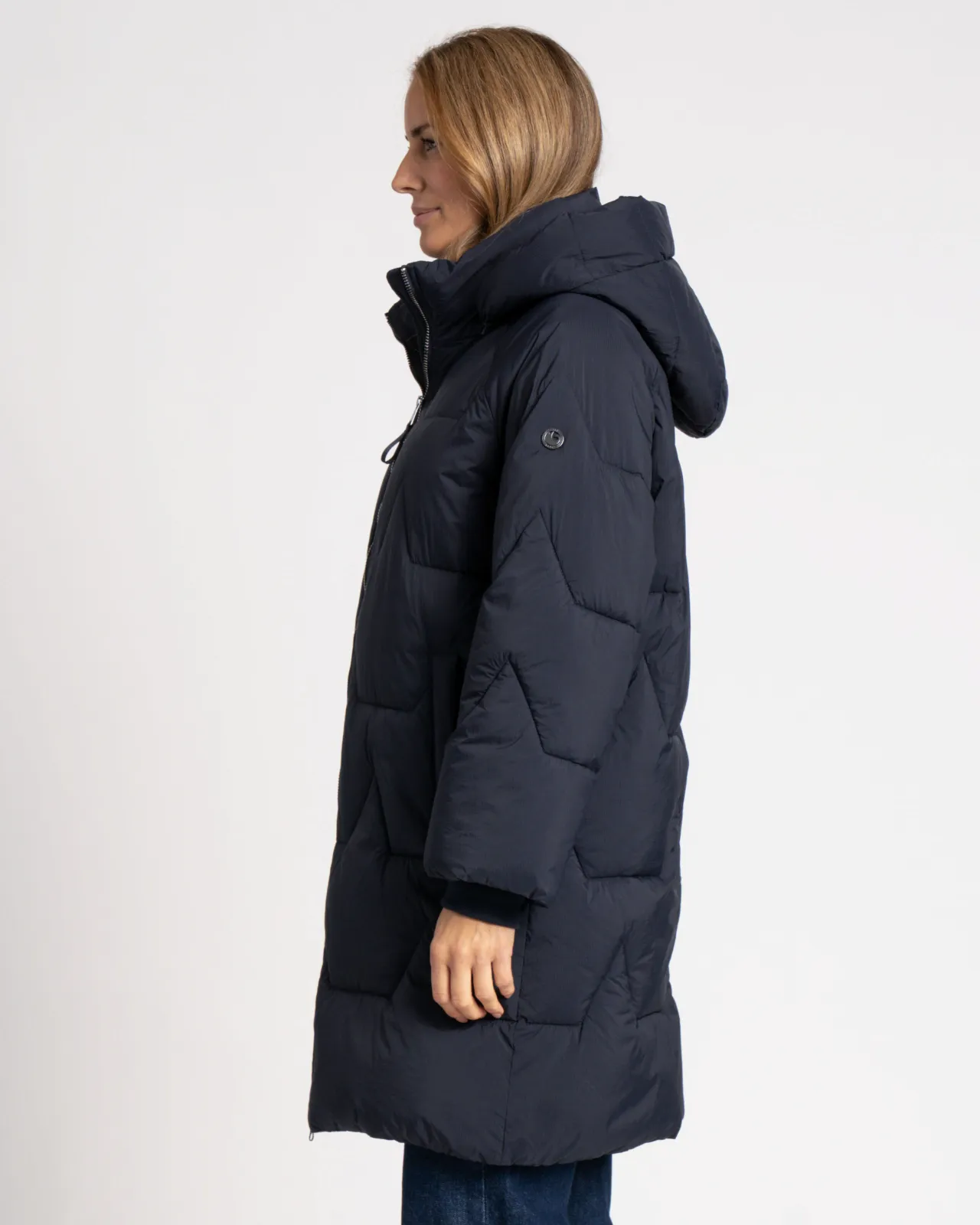 WEGA Green Goose Wintermantel Zackenstepp CALIRA