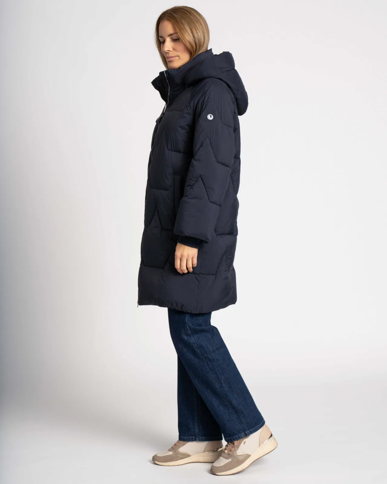 WEGA Green Goose Wintermantel Zackenstepp CALIRA